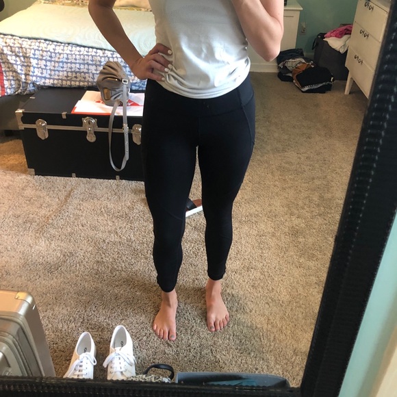 Lululemon high waisted black leggings - Picture 3 of 4